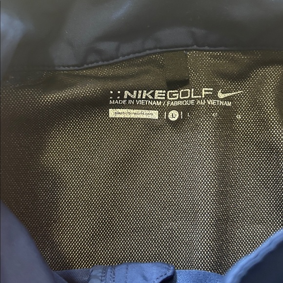 Nike Golf Zip Up Windbreaker Jacket Mens size L - Picture 3 of 5